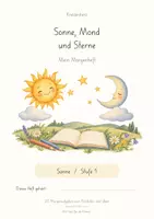 Vorschau - Arbeitsblätter - Sonne, Mond & Sterne – Mein differenziertes Morgenheft - Seite 2