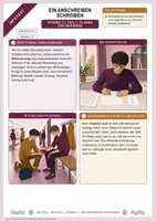Vorschau - Arbeitsblätter - Anschreiben schreiben Teil 1: die Bewerbung planen und beginnen | Unterrichtsstunde mit Materialtext, Arbeitsblättern und Lösungen | Deutsch Klasse 8/9 - Seite 1