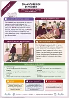 Vorschau - Arbeitsblätter - Anschreiben schreiben Teil 1: die Bewerbung planen und beginnen | Unterrichtsstunde mit Materialtext, Arbeitsblättern und Lösungen | Deutsch Klasse 8/9 - Seite 2