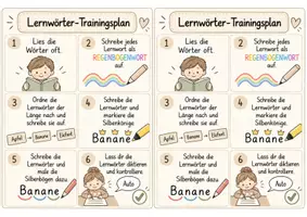 Vorschau - Arbeitsblätter - Lernwörter-Komplettpaket Klasse 1/2 | Grundwortschatz - Seite 3
