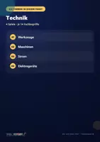 Vorschau - Spiele - 🛠️ Klasse am Drücker: Smartboard-Quiz „Technik im Alltag“ | 4 Themen · 56 Fachbegriffe | Quiz, Duell & Fallbeispiele | NaWi 5/6 - Seite 1
