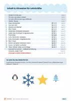Vorschau - Arbeitsblätter - Winter Klasse 1 bis 4 Bundle | Schneemann, Einmaleins, Fensterbilder, Symmetrie - Seite 3