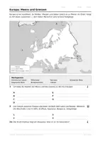 Vorschau - Arbeitsblätter - Europa Länder und Hauptstädte – Kartenarbeit Klasse 5/6 - Seite 2