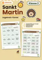 Vorschau - Spiele - St. Martin Legekreis Klasse 2 | Legende Kartei & Memory | mit Lösungen - Deckblatt