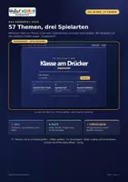 Vorschau - Spiele - 🌍 Klasse am Drücker: Smartboard-Quiz „GeWi All-in-One“ | 47 Themen · 658 Fachbegriffe | Quiz, Duell & Fallbeispiele | GeWi 5/6 - Seite 1