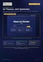 Vorschau - Spiele - 🧠 Klasse am Drücker: Smartboard-Quiz „NaWi All-in-One“ | 8 Themenpakete · 44 Themen · 616 Fachbegriffe | Quiz, Duell & Fallbeispiele | NaWi 5/6 - Seite 1