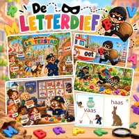 Voorbeeld - De letterdief - Voorblad