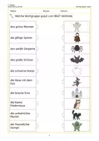 Vorschau - Arbeitsblätter - Lesetraining 2. Klasse: Grusel – Wörter, Sätze und Texte - Seite 3