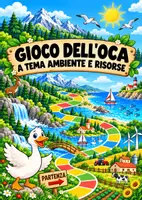 anteprima - Giochi - Gioco dell'oca a tema ambiente e risorse - Pagina di copertina