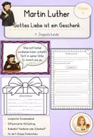 Vorschau - Stundenentwürfe - Martin Luther – 4. Doppelstunde: Gottes Liebe und Gnade - Deckblatt