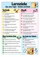 Vorschau - Stundenentwürfe - Cajon bauen und spielen - Seite 2
