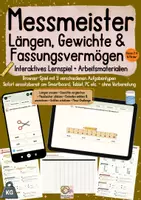 Vorschau - Arbeitsblätter - Messmeister - Interaktives Lernspiel - Deckblatt