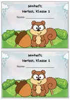 Vorschau - Arbeitsblätter - Miniheft Vorläuferfähigkeiten im Herbst, Klasse 1 - Seite 3