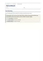 Vorschau - Arbeitsblätter - Gerundium Englisch – Arbeitsblätter - Seite 1