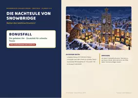 Vorschau - Spiele - Weihnachts-Escape-Room Deutsch Klasse 5–6 | Die Nachteule von Snowbridge - Seite 1