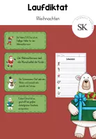 Vorschau - Arbeitsblätter - Laufdiktat Weihnachten 2.-4. Klasse - Deckblatt