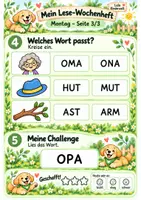 Vorschau - Arbeitsblätter - Lala Kinderwelt Meine Lesewoche mit Ben - Seite 3