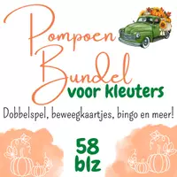 Voorbeeld - Herfst pompoen bundel voor kleuters | Halloween - Voorblad