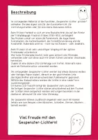 Vorschau - Mal- und Bastelvorlagen - Gespenster-Lichter prickeln - Kunstidee für Halloween und Herbst - Seite 1