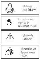 Vorschau - Präsentationen/Tafelbilder - Regelkarten für das gemeinsame Kochen / Küche - Seite 3