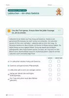 Vorschau - Unterrichtsreihen - Advents-Lesen – Klasse 3 und 4 – Miniheft Lesen und Verstehen mit großer Schrift - Seite 3