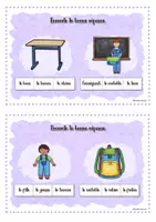 Vorschau - Spiele - Cartes Vocabulaire Livre 1 (1. Buch Salut c'est magique) C3.1 - Seite 3