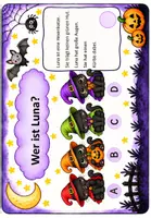 Vorschau - Arbeitsblätter - Leserätsel Halloween zur Leseförderung Klasse 2/3 - Seite 2