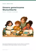 Vorschau - Unterrichtsreihen - Weihnachtskarten-Projekt | Kreatives Schreiben & Gestalten in der Grundschule - Deckblatt