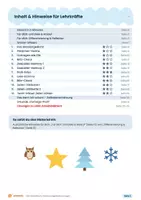 Vorschau - Arbeitsblätter - Weihnachtsgedichte Klasse 2 | Lesen und vortragen Minibuch & Memory | mit Lösungen - Seite 2