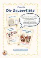 Vorschau - Bildkarten - Die Zauberflöte - Bildkarten der Hauptfiguren | Musik - Seite 2