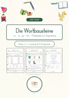 Vorschau - Arbeitsblätter - GRATIS: Vorsilben und Endungen lesen – -en -er ge- be-, 4 Arbeitsblätter Klasse 2/3 - Deckblatt