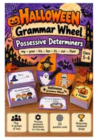 Vorschau - Spiele - HALLOWEEN Grammar Wheel – Possessive Determiners (Klasse 5-6) - Deckblatt