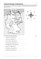 Vorschau - Arbeitsblätter - Kartenkunde: Himmelsrichtungen und Karten lesen mit Kompass - Seite 3