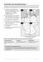 Vorschau - Mal- und Bastelvorlagen - Bundesländer Deutschland: Gemeinschaftsposter für die Klasse - Seite 2