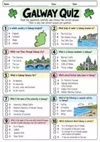 Vorschau - Arbeitsblätter - Ireland Quizzes – Englisch | Dublin, Cork & Galway | Quiz-Arbeitsblätter mit Lösungen - Seite 3