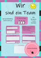 Vorschau - Arbeitsblätter - Sozialkompetenz schulen und aus Gruppen Teams machen - Deckblatt