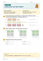 Vorschau - Unterrichtsreihen - Adventskalender rechnen: Advents-Mathe bis 100 – Klasse 2 – Übungsheft - Seite 1