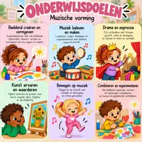 Voorbeeld - MUZISCHE VORMING - doelen GO! 5-6 jaar - Voorblad