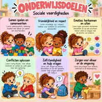 Voorbeeld - SOCIALE VAARDIGHEDEN - doeln GO! 5-6 jaar - Voorblad