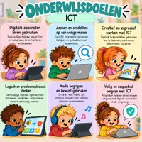 Voorbeeld - ICT - doelen GO! 5-6 jaar - Voorblad