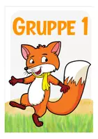Vorschau - Stationenlernen - Kostenlos Gruppenschilder Fuchsklasse / Fuchs - Seite 1