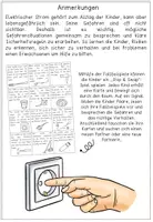Vorschau - Arbeitsblätter - Strom & Elektrizität - Gefahren und Regeln - Vorsicht, Strom ! - Seite 1