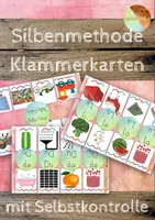 Vorschau - Spiele - Materialpaket - Silbenmethode und Häuschenschreibweise - Seite 1