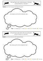 Vorschau - Arbeitsblätter - Die Katze als Schleichjäger – Bildergeschichte zum Ausschneiden und Ordnen mit Lösung | Biologie Klasse 5/6 - Seite 1
