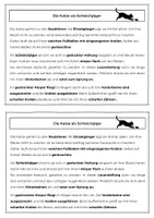 Vorschau - Arbeitsblätter - Die Katze als Schleichjäger – Bildergeschichte zum Ausschneiden und Ordnen mit Lösung | Biologie Klasse 5/6 - Seite 2