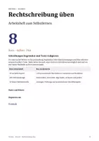 Vorschau - Arbeitsblätter - Rechtschreibung Klasse 7/8 – Materialpaket mit 2 Arbeitsheften und Textredaktion - Seite 2