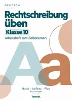Vorschau - Stundenentwürfe - Rechtschreibung Klasse 10 – Selbstlernheft mit Lösungen und Bewerbungstraining - Deckblatt