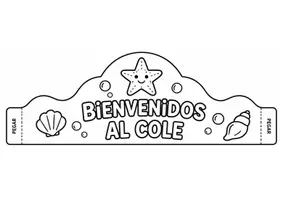 Vista previa - Manualidades / Dibujos para colorear - Bienvenidos al cole proyecto el mar - página 3