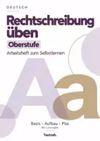 Vorschau - Arbeitsblätter - Rechtschreibung und Zeichensetzung Oberstufe – Arbeitsheft mit Lösungen - Deckblatt