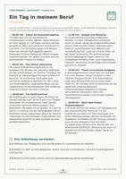 Vorschau - Arbeitsblätter - Berufe im Blick - Eventmanager - Seite 1